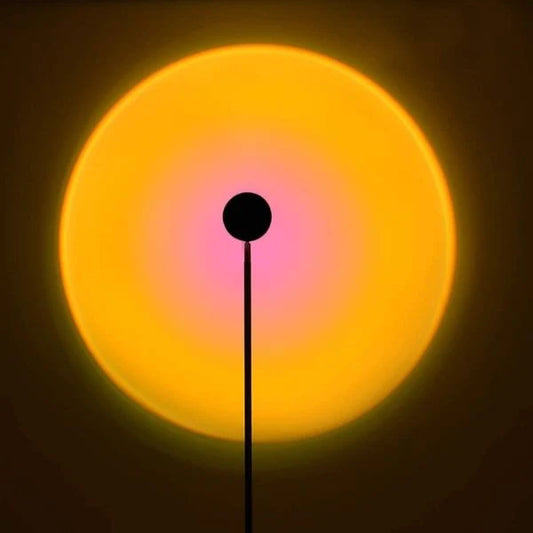 SoleilScène – Lampe projecteur effet coucher de soleil