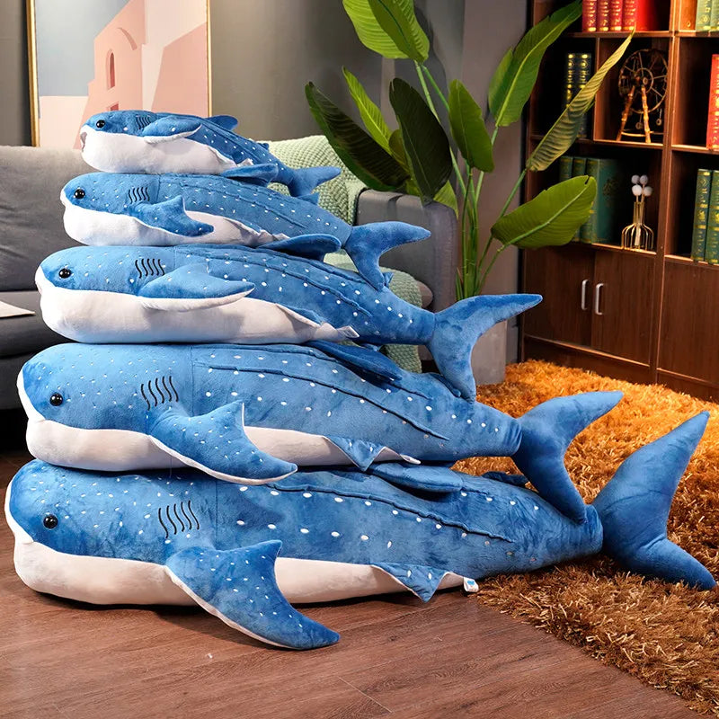 BaleinouDou – Peluche requin-baleine pour nuits câlines & cadeaux