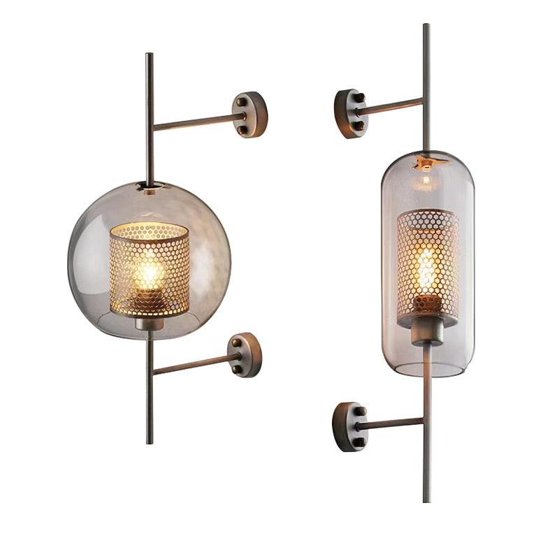 Thatcher - Applique murale moderne avec design lumineux en nid d'abeille