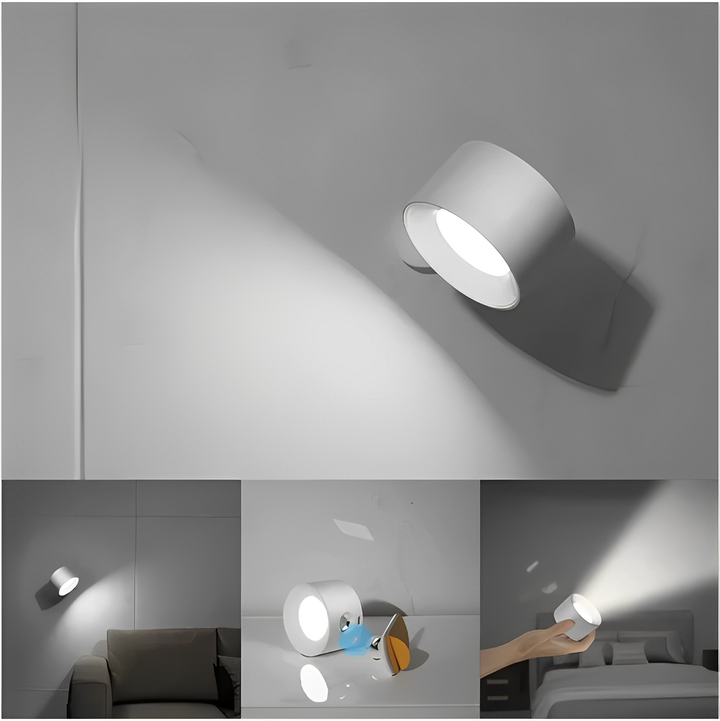 Jana – Lampe Murale USB LED Rechargeable