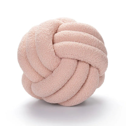 NœudTissé | Coussin de Jet Fait à la Main