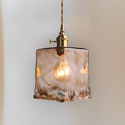 Amika – Suspension moderne en laiton