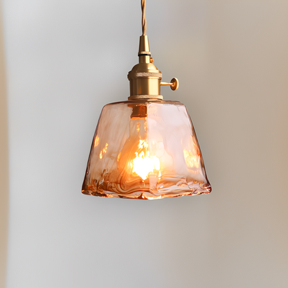 Amika – Suspension moderne en laiton