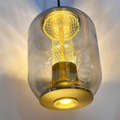 Savanna – Élégante suspension en verre pour espaces de vie élégants