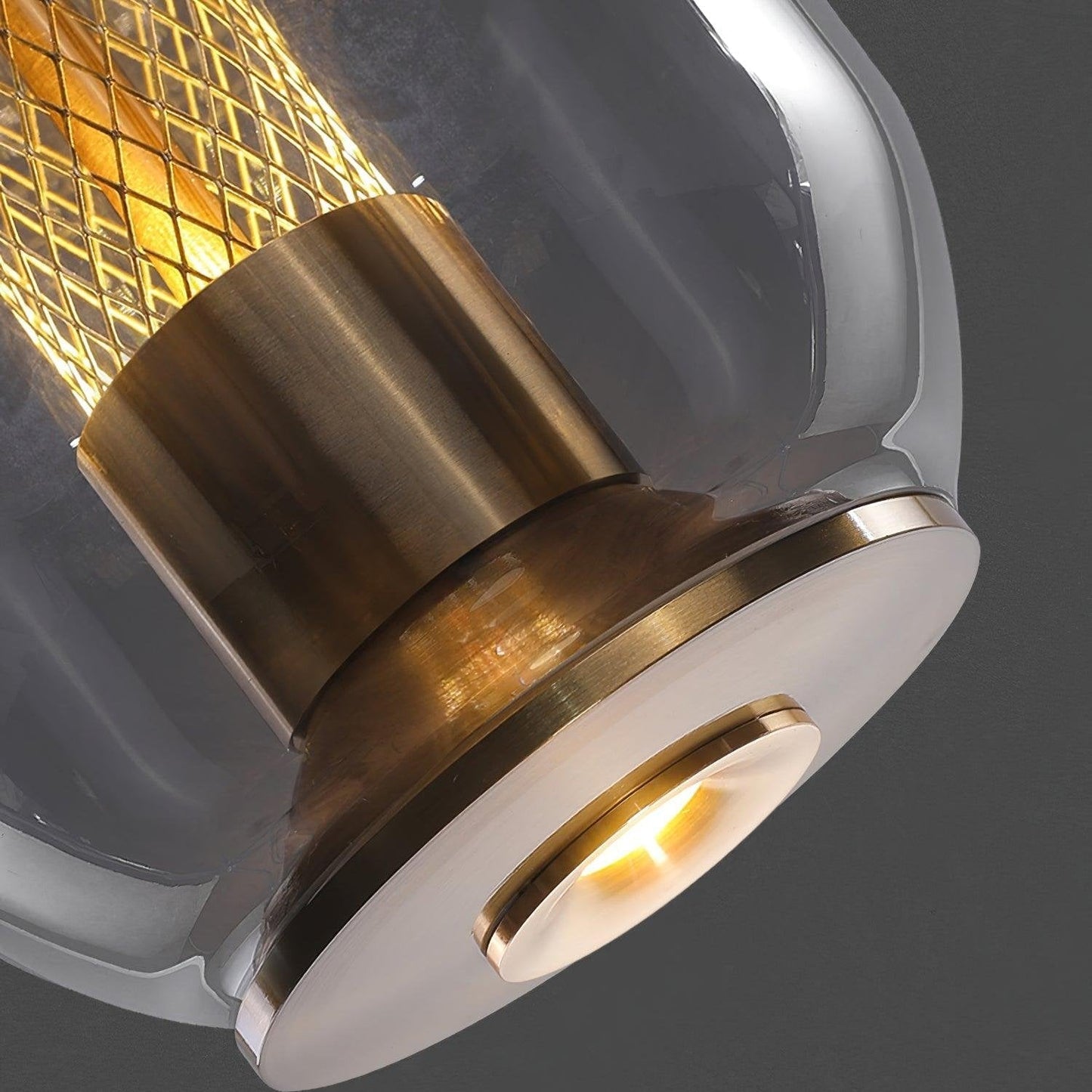 Savanna – Élégante suspension en verre pour espaces de vie élégants