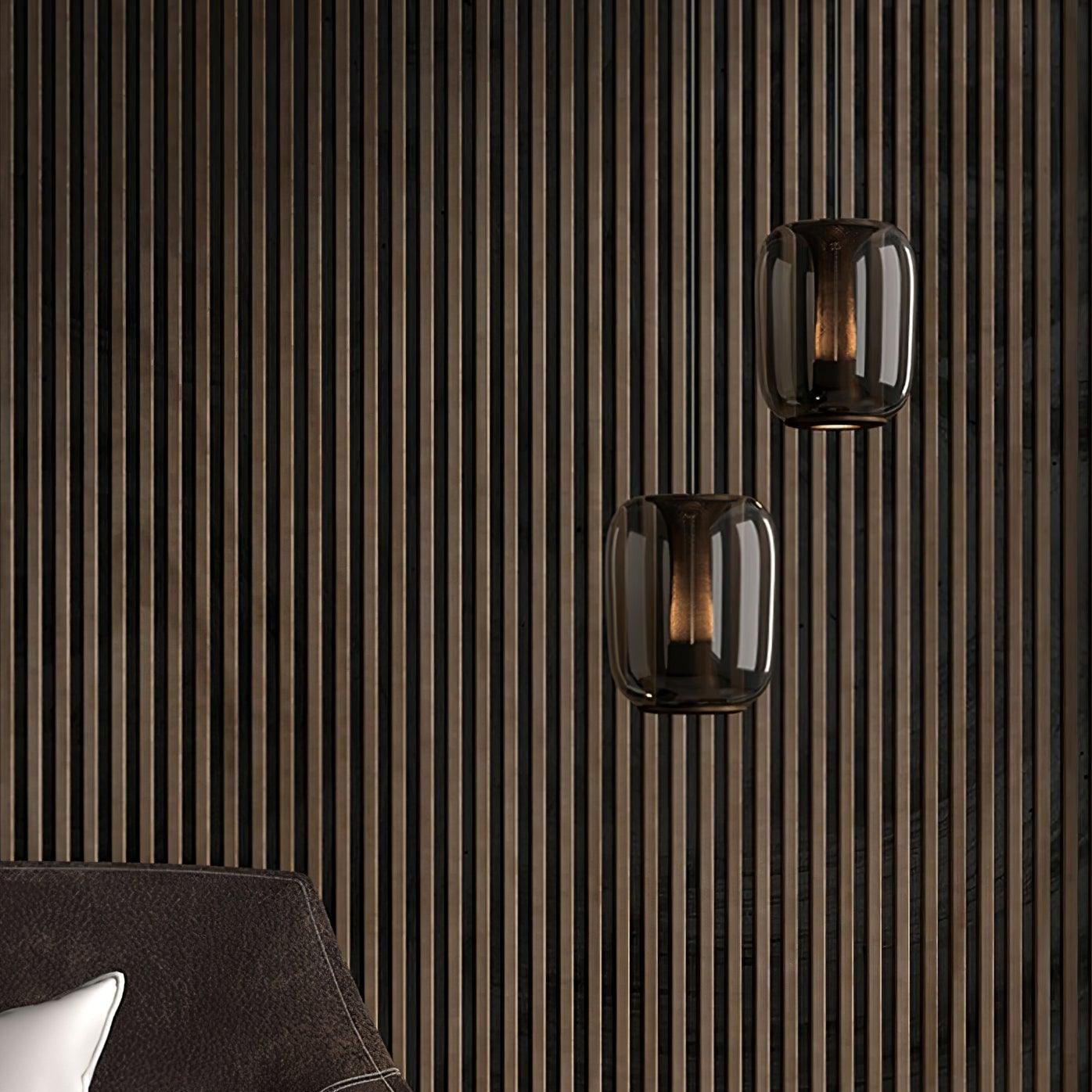 Savanna – Élégante suspension en verre pour espaces de vie élégants