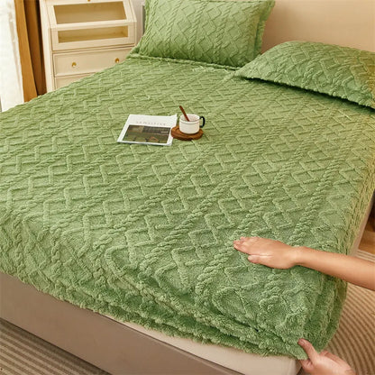 Noelle – Drap d'hiver doux pour des nuits chaudes et élégantes