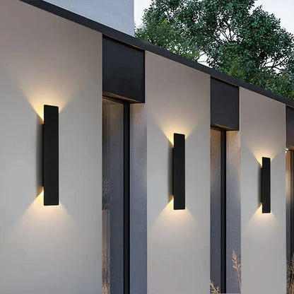 TriRayon – Applique LED extérieure moderne et étanche