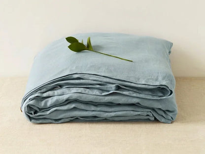 Drap-housse en lin et coton respirant