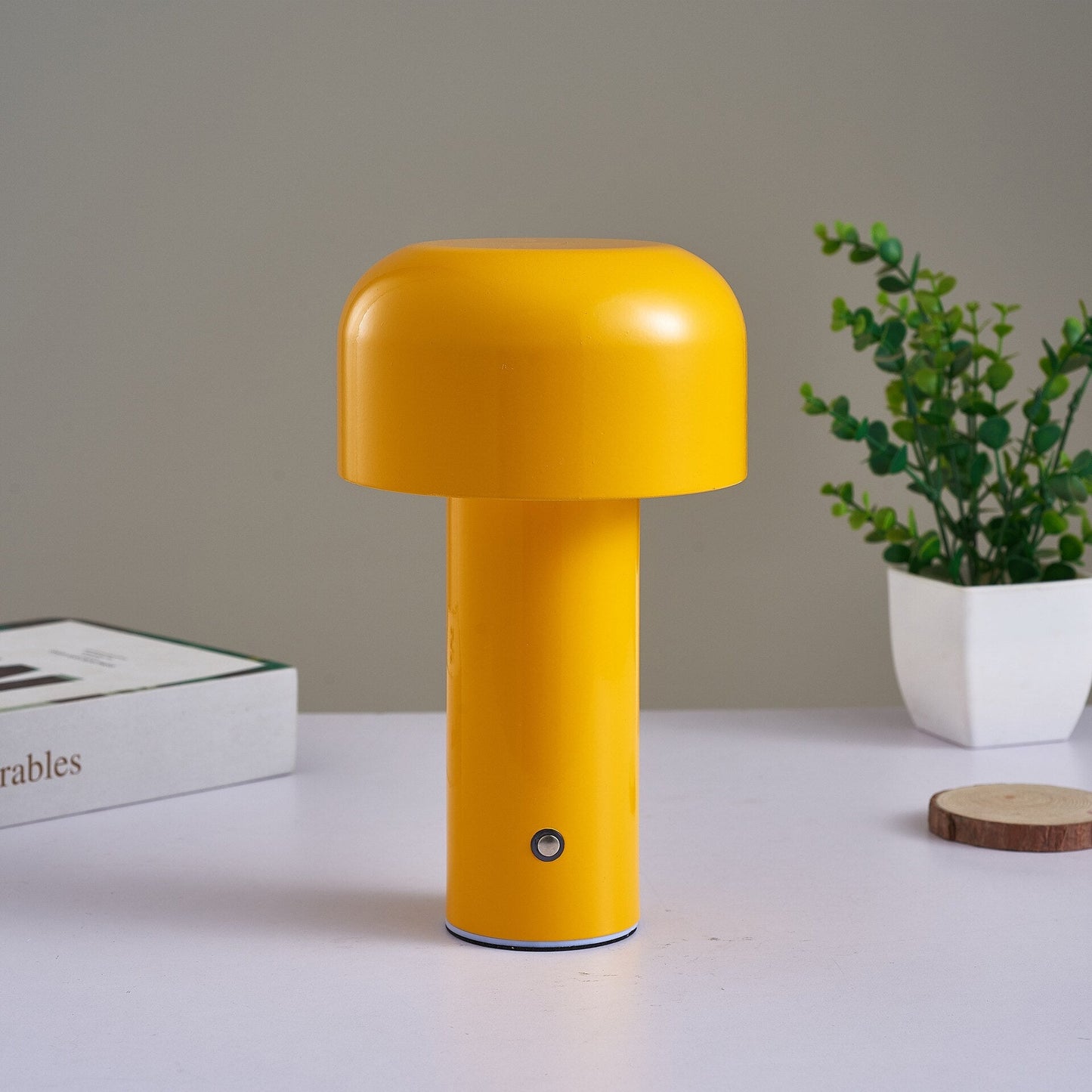 Mira – Lampe champignon en métal avec fonction tactile & recharge USB