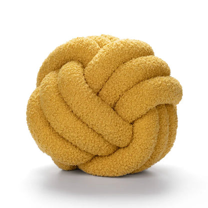 NœudTissé | Coussin de Jet Fait à la Main