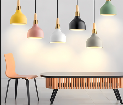 Juna – Lampe de plafond Macaron scandinave