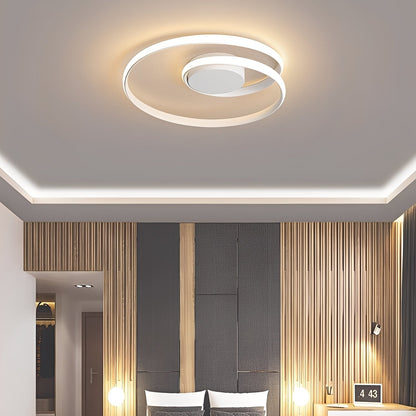 Lunari – Plafonnier LED Lotus Nordique