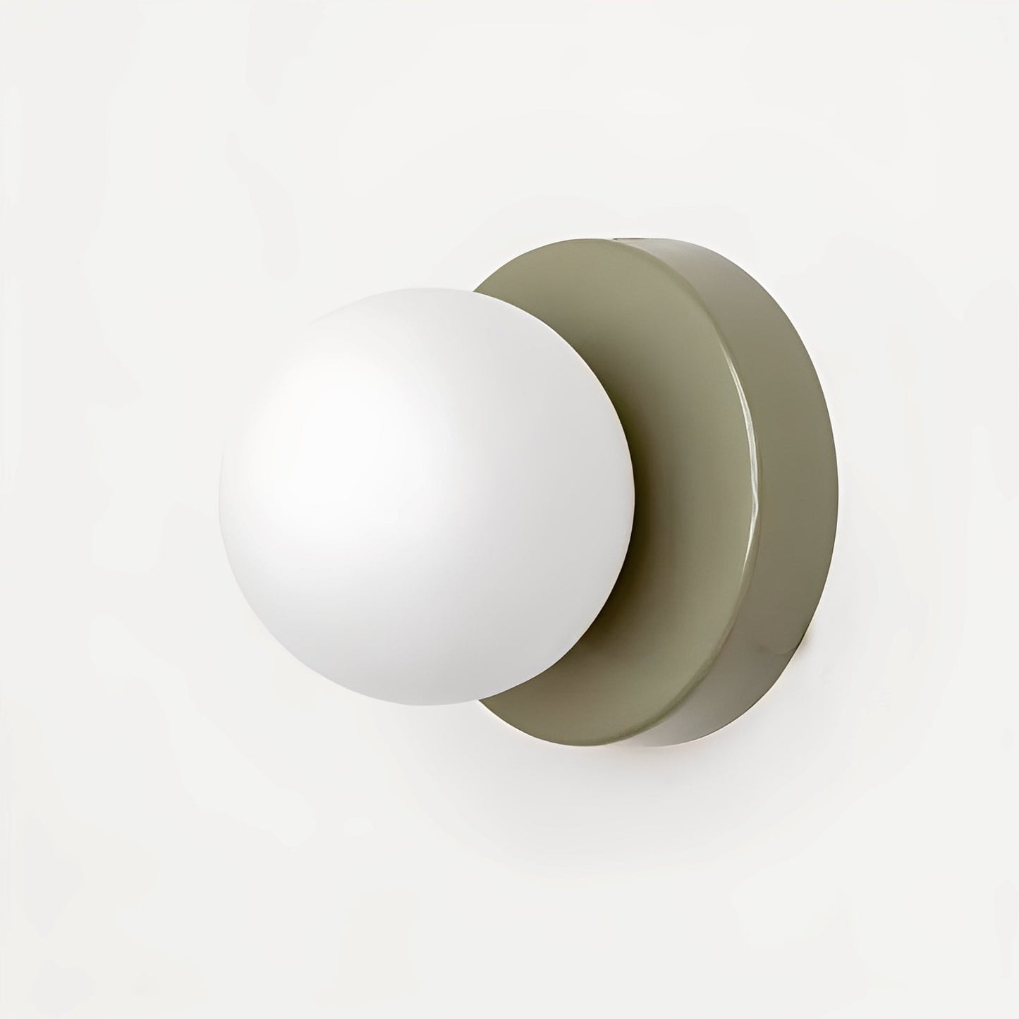 Milo – Lampe Murale Boule de Verre Nordique