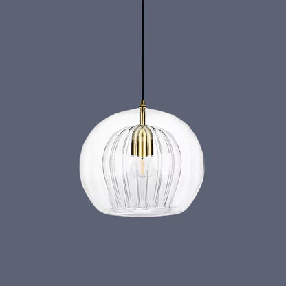 Alyna – Lampe suspendue en verre minimaliste