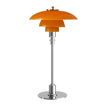 Mara – Lampe de table artistique en verre et fer forgé