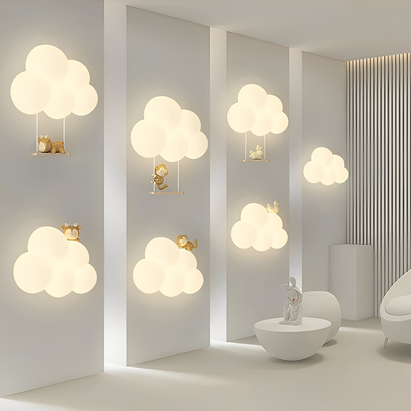 Clyde – Applique pour chambre d'enfant