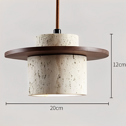 Takumi – Suspension Vintage Travertin Japonaise
