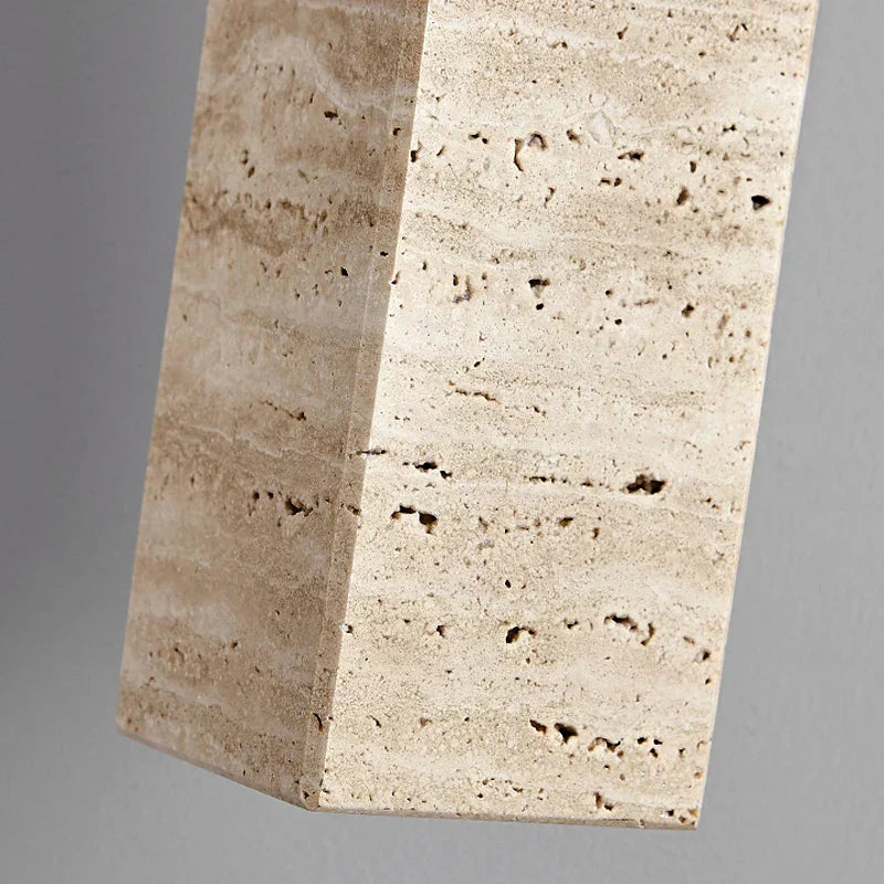 Yana – Lampe suspendue en pierre naturelle