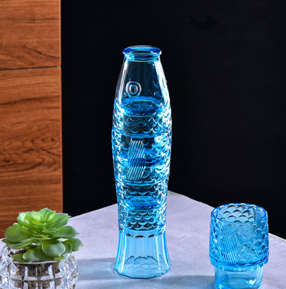 KoiVerre – Ensemble de verres colorés en forme de poisson Koi
