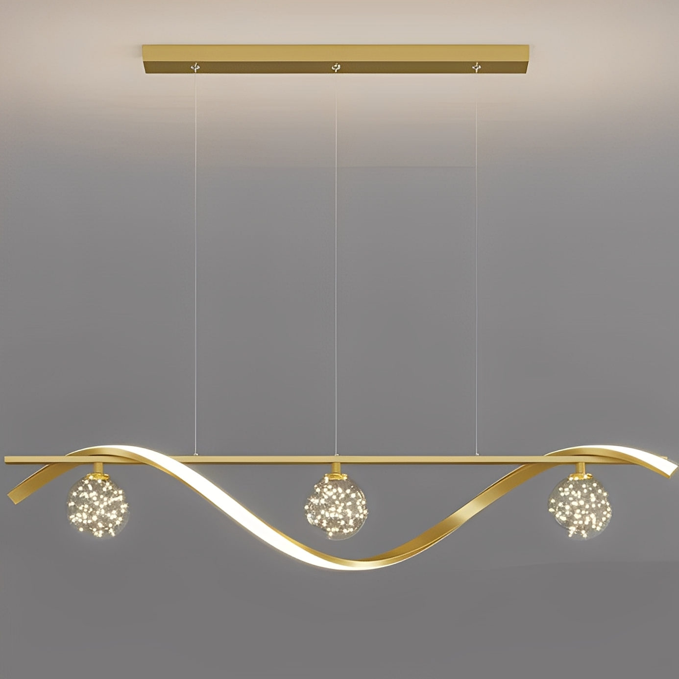 Hoshi – Suspension LED Ciel Étoilé Moderne