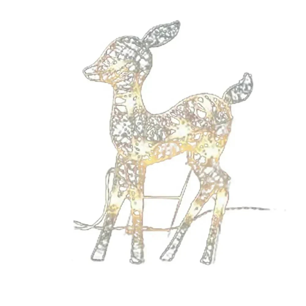 Décoration Lumineuse "Famille Amour" pour l'Extérieur