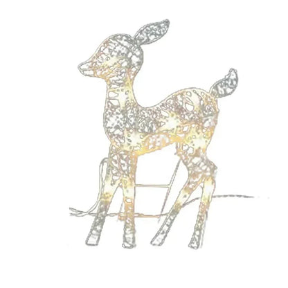 Décoration Lumineuse "Famille Amour" pour l'Extérieur