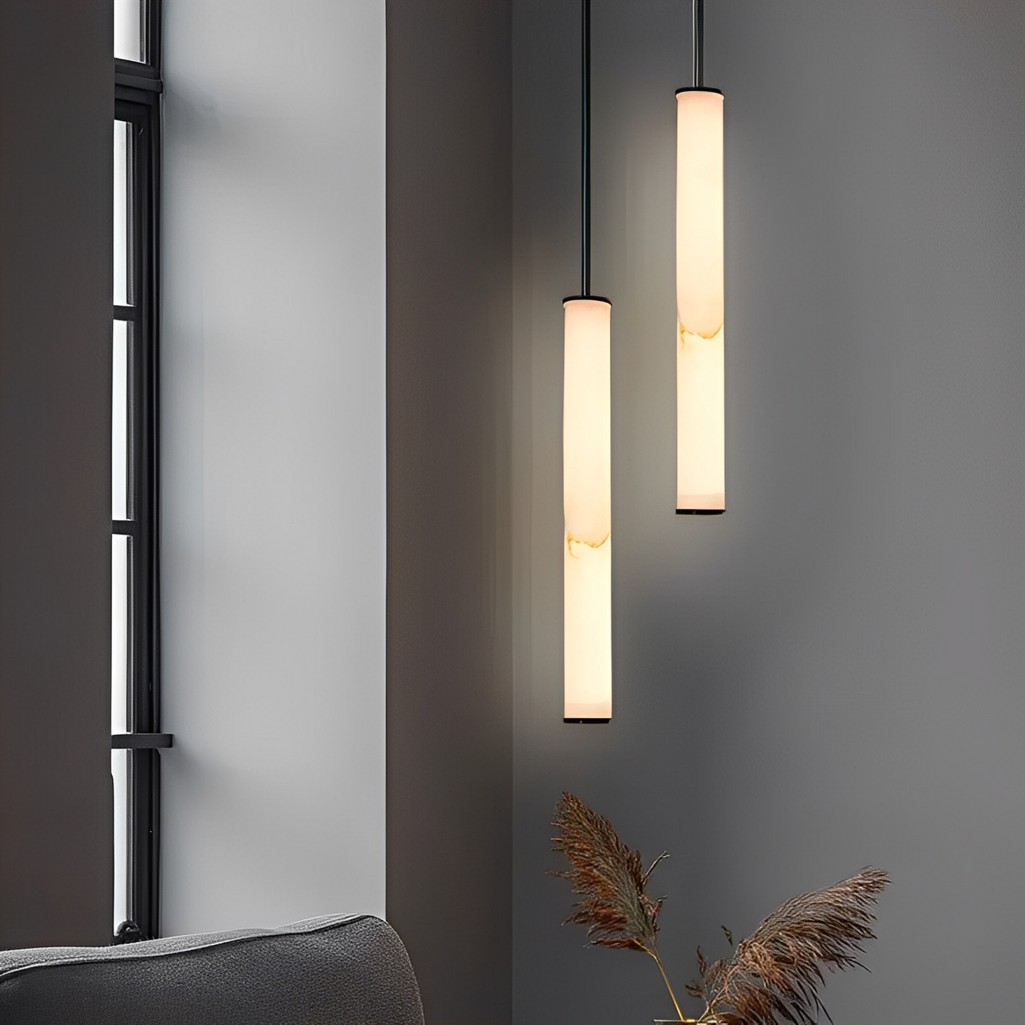 Lumivero – Luxueuse Lampe Suspendue en Marbre