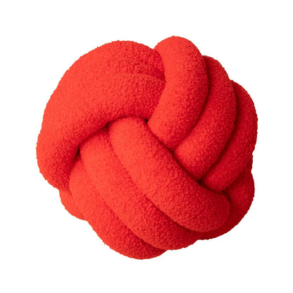 NœudTissé | Coussin de Jet Fait à la Main