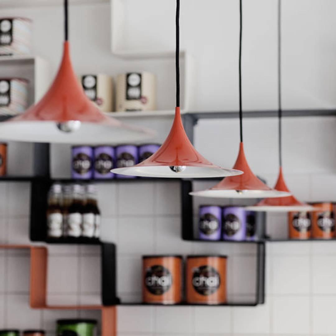 Semi – Lampe suspendue style français