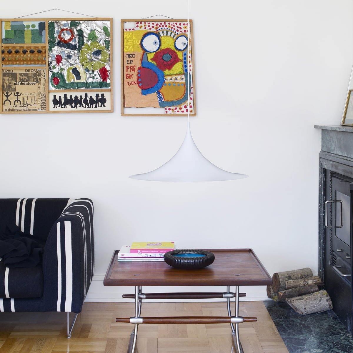 Semi – Lampe suspendue style français