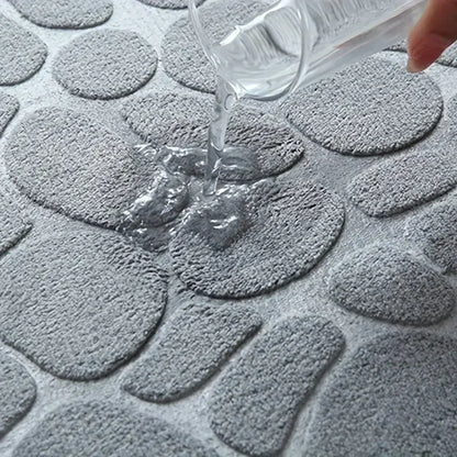 Éclair d'Eau – Tapis de bain ultra-absorbant, antidérapant avec effet séchage rapide