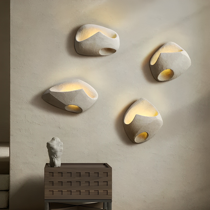 Edda – Applique en ciment dans le style Art-Déco moderne