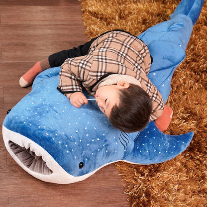 BaleinouDou – Peluche requin-baleine pour nuits câlines & cadeaux