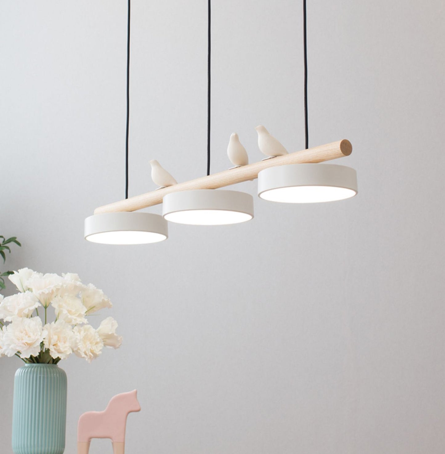 Sienna – Lampe Oiseau Nordique Suspendue