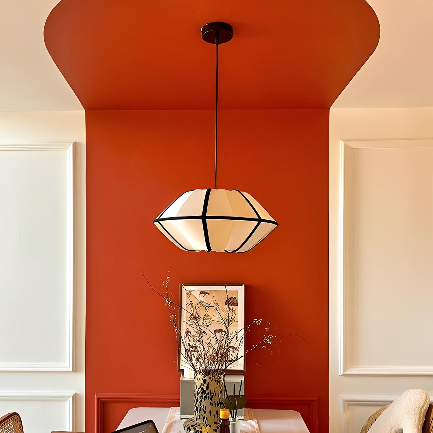 Sayuri – Plafonnier Rétro Japonais