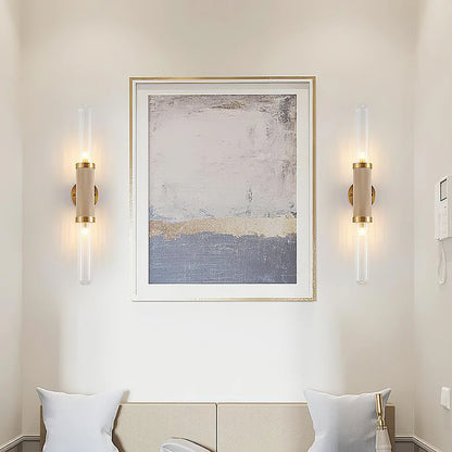 Eira – Applique moderne avec bandes de verre style nordique