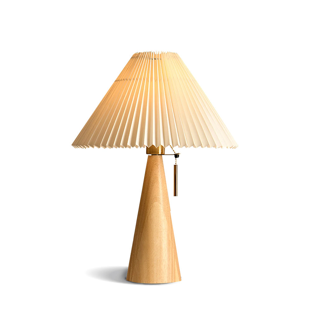 Rami – Lampe de table en bois de noyer