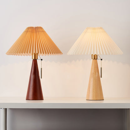 Rami – Lampe de table en bois de noyer