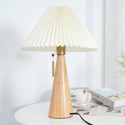 Rami – Lampe de table en bois de noyer