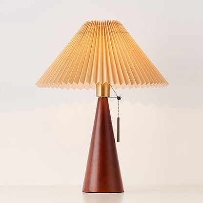 Rami – Lampe de table en bois de noyer