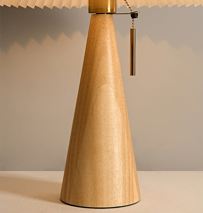 Rami – Lampe de table en bois de noyer