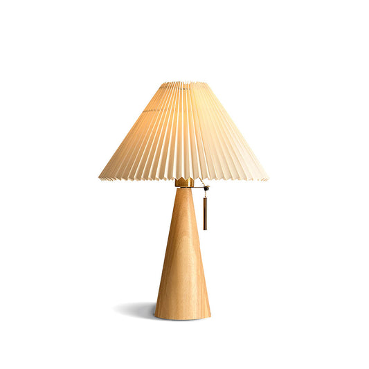 Rami – Lampe de table en bois de noyer