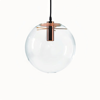 Livia – Lustre en Verre Moderne Simple