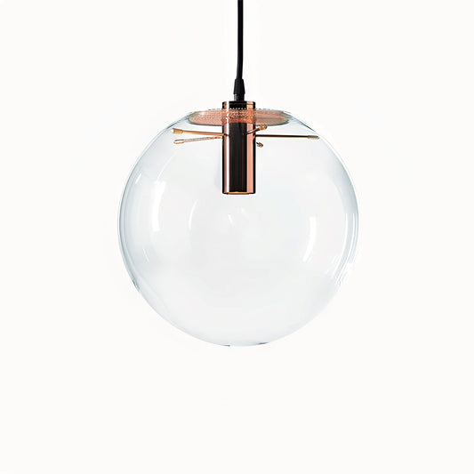 Livia – Lustre en Verre Moderne Simple