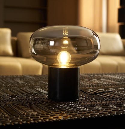 Lin – Lampe de table en verre au design nordique