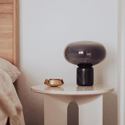 Lin – Lampe de table en verre au design nordique