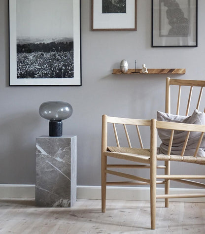 Lin – Lampe de table en verre au design nordique