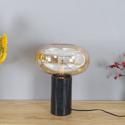 Lin – Lampe de table en verre au design nordique