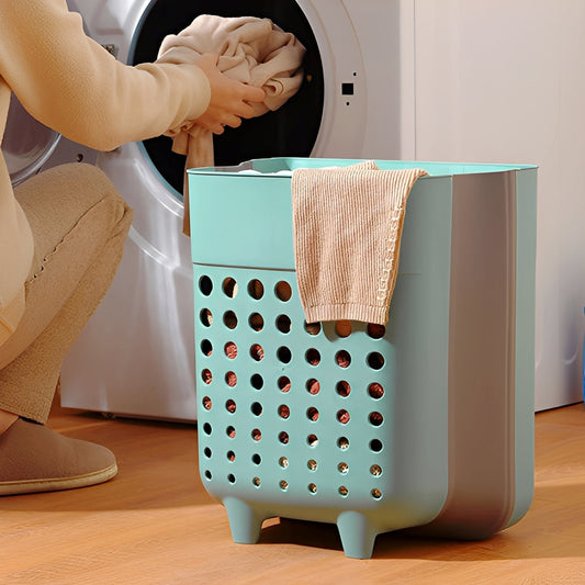 Foldo – Grand Panier à Linge Pliant Mural